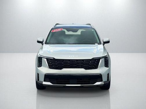 Ivory Silver 2026 Kia Sorento EX