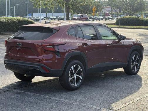 Crimson Metallic 2024 Chevrolet Trax 1RS