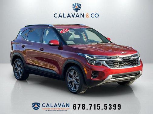 Mars Orange 2024 Kia Seltos S