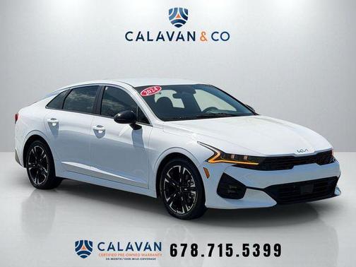 Glacial White Pearl 2024 Kia K5 GT-Line