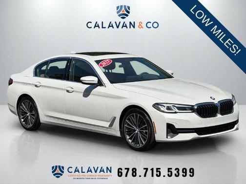 Mineral White Metallic 2023 BMW 530 i