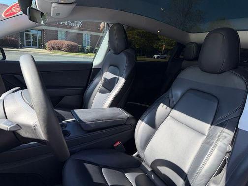 Silver 2021 Tesla Model Y Long Range