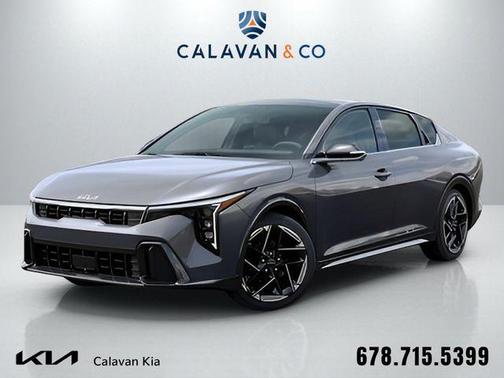 Steel Gray 2026 Kia K4 GT-LINE