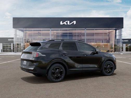 Ebony Black 2026 Kia Sportage X-Line