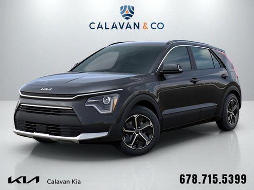 Gray 2025 Kia Niro EX