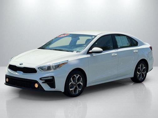 Clear White 2021 Kia Forte LXS