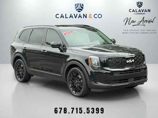 Ebony Black 2022 Kia Telluride EX