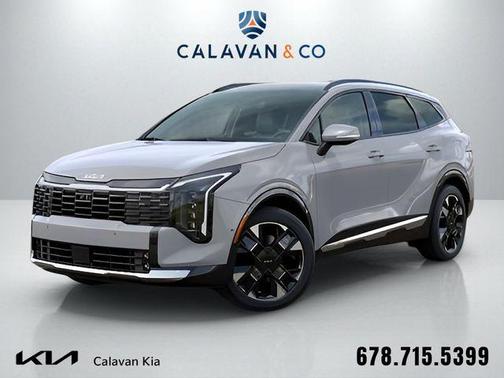 Wolf Gray 2026 Kia Sportage Hybrid SX-Prestige