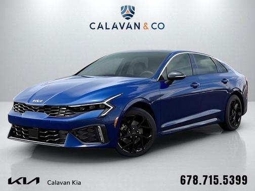 Blue 2026 Kia K5 GT-Line