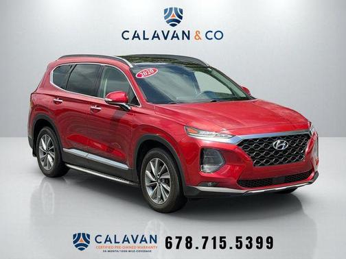 Scarlet Red 2020 Hyundai SANTA FE 2.4 SEL
