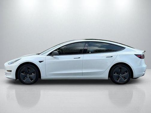 Pearl White Multi 2021 Tesla Model 3 Standard Range Plus