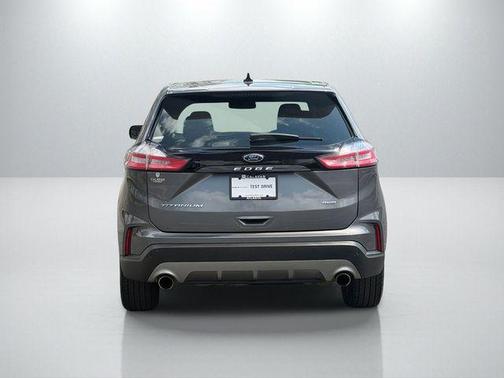 Gray Metallic 2024 Ford Edge Titanium