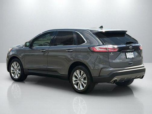 Gray Metallic 2024 Ford Edge Titanium