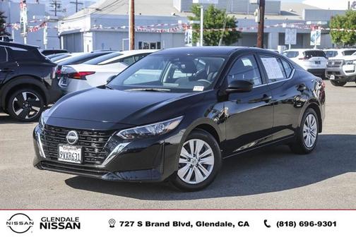 Black 2025 Nissan Sentra S