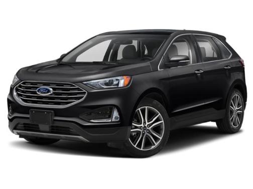 Black 2019 Ford Edge Titanium