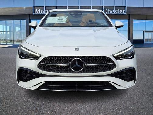MANUFAKTUR Moonlight White Metallic 2026 Mercedes-Benz CLE 300 4MATIC Cabriolet
