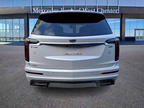Crystal White Tricoat 2023 Cadillac XT6 Sport AWD