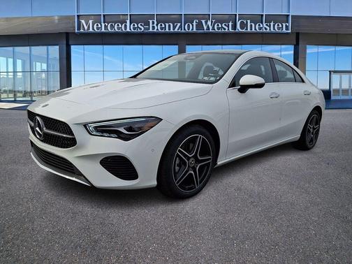Polar White 2026 Mercedes-Benz CLA 250 4MATIC