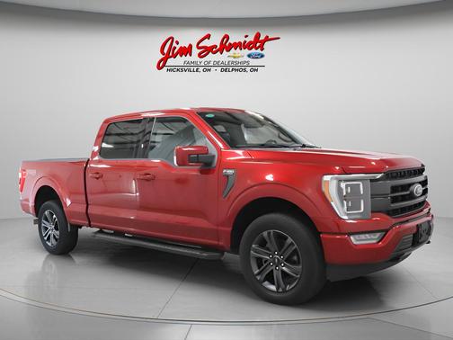 Rapid Red Metallic Tinted Clearcoat 2023 Ford F-150 Lariat