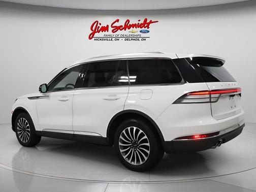 Pristine White 2023 Lincoln Aviator Reserve AWD