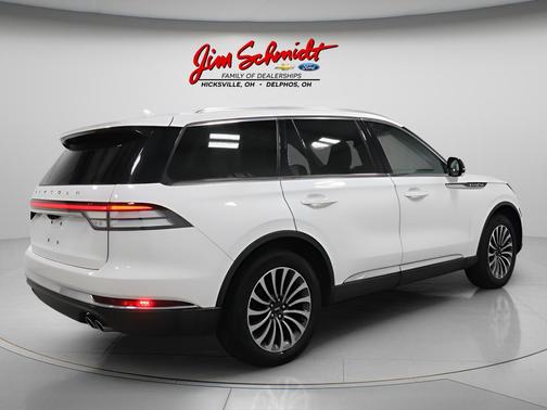 Pristine White 2023 Lincoln Aviator Reserve AWD