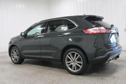 Forged Green Metallic 2023 Ford Edge Titanium