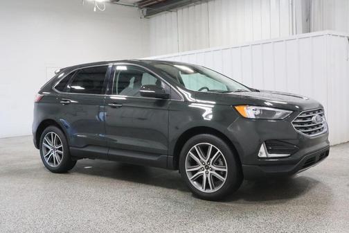 Forged Green Metallic 2023 Ford Edge Titanium
