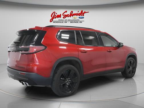 Volcanic Red 2025 GMC Acadia Elevation
