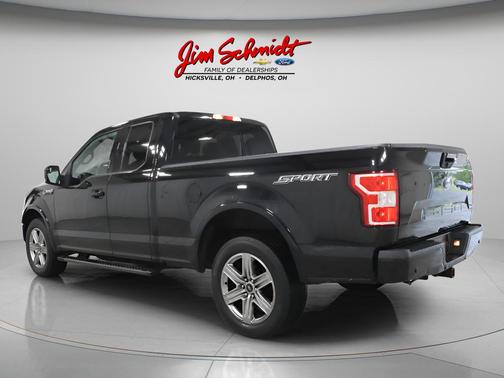 Shadow Black 2018 Ford F-150 XLT
