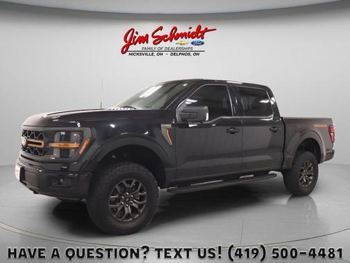 Agate Black Metallic 2024 Ford F-150 Tremor