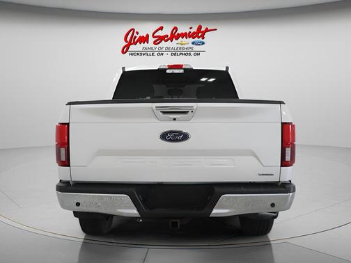 White Platinum Tri-Coat Metallic 2019 Ford F-150 Lariat