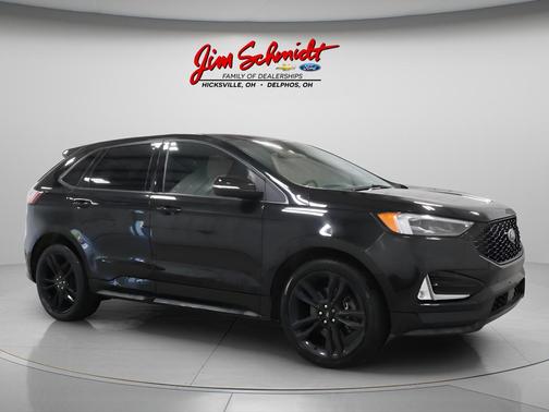 Agate Black 2020 Ford Edge ST