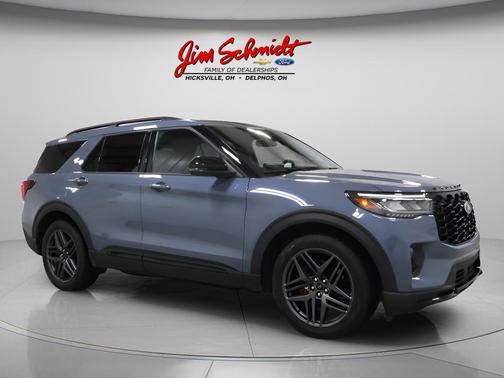 Vapor Blue Metallic 2025 Ford Explorer ST