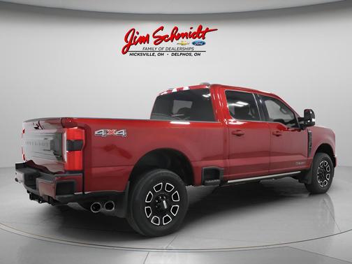 Ruby Red Metallic Tinted Clearcoat 2025 Ford F-250 Platinum