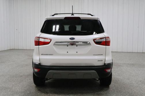 White Platinum Tri-Coat Metallic 2018 Ford EcoSport Titanium