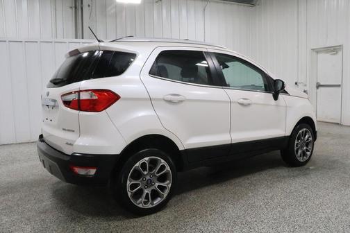 White Platinum Tri-Coat Metallic 2018 Ford EcoSport Titanium
