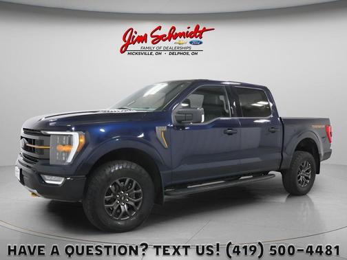 Antimatter Blue Metallic 2023 Ford F-150 Tremor