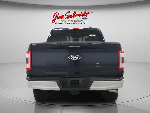 Antimatter Blue Metallic 2022 Ford F-150 Lariat