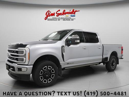 Silver 2023 Ford F-250 Platinum