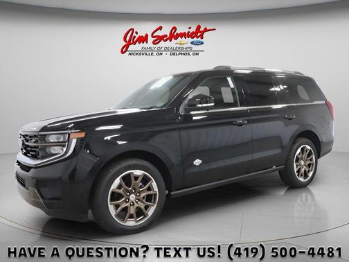 Agate Black Metallic 2026 Ford Expedition King Ranch