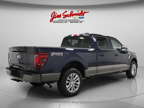 Antimatter Blue Metallic 2025 Ford F-150 King Ranch