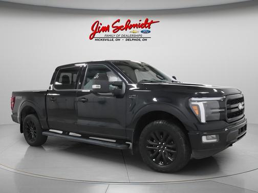 Agate Black Metallic 2024 Ford F-150 Lariat
