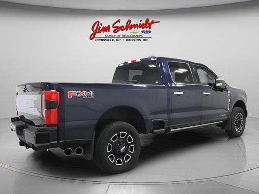 Antimatter Blue Metallic 2023 Ford F-250 Platinum