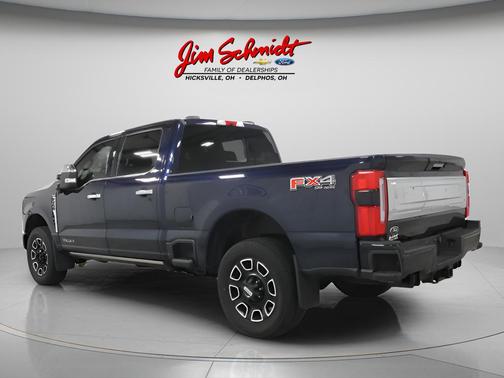 Antimatter Blue Metallic 2023 Ford F-250 Platinum