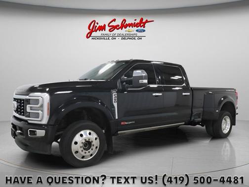 Agate Black Metallic 2024 Ford F-450 LIMITED