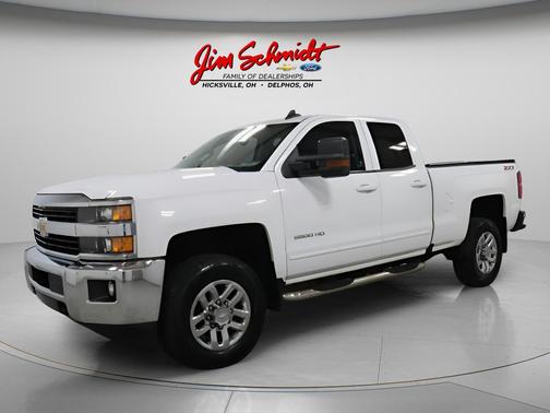 Summit White 2017 Chevrolet Silverado 2500 LT