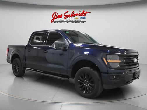 Antimatter Blue Metallic 2025 Ford F-150 XLT