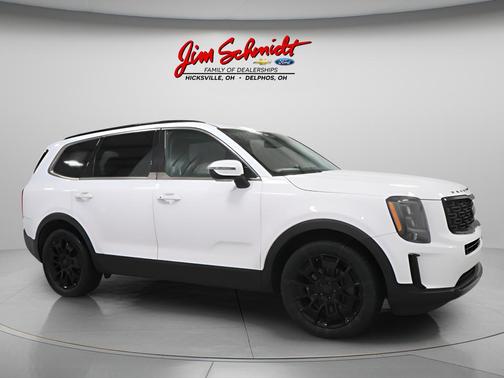 Glacial White Pearl 2021 Kia Telluride EX