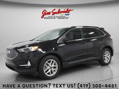 Agate Black Metallic 2024 Ford Edge SEL