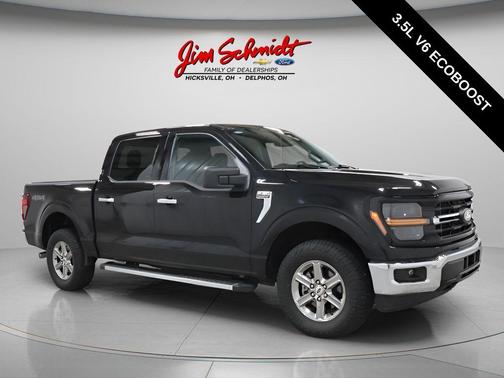 Agate Black Metallic 2025 Ford F-150 XLT